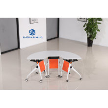 Factory Price Good Quality Modern Office Furniture Stackable Training Desk and Chair
